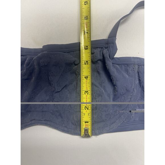 Victoria's Secret PINK Wink Unlined Scoop Bra Women Size XL All Over Logo - Picture 13 of 13